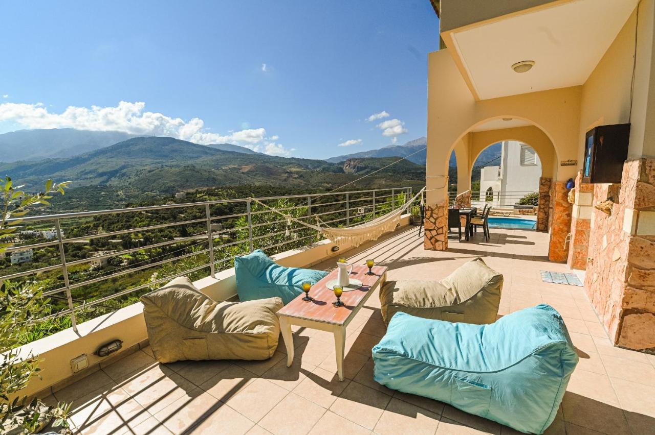 Aloe Villa Chania Crete 耶奥伊乌波利斯 外观 照片