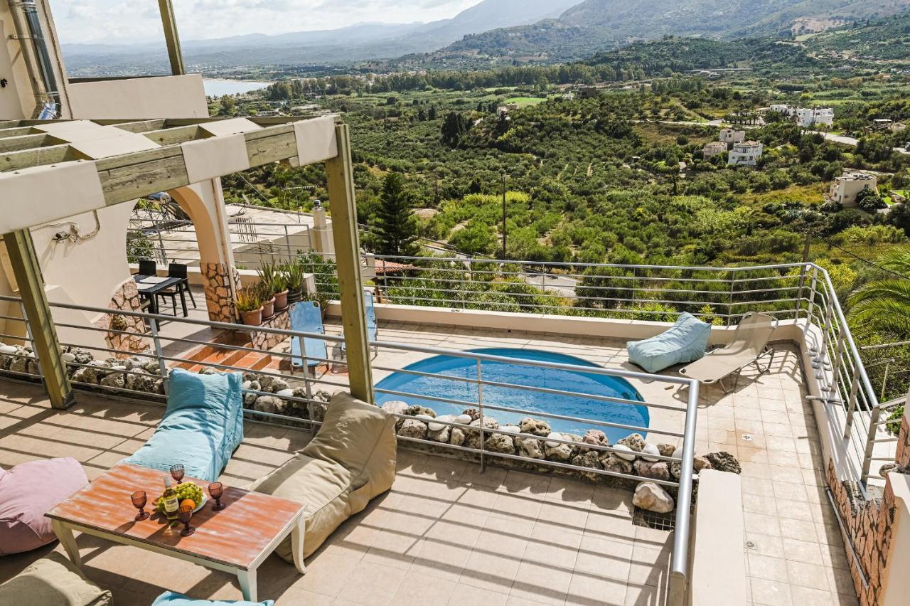 Aloe Villa Chania Crete 耶奥伊乌波利斯 外观 照片